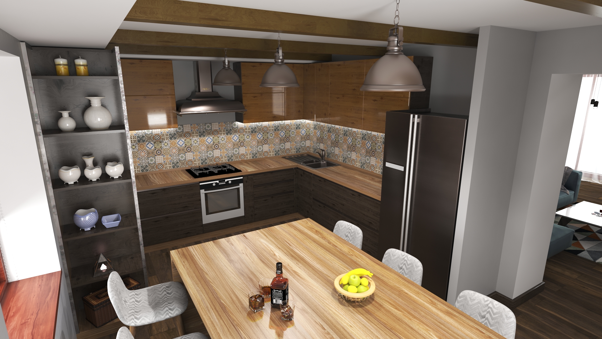 Kitchen – loft style – TEP Design