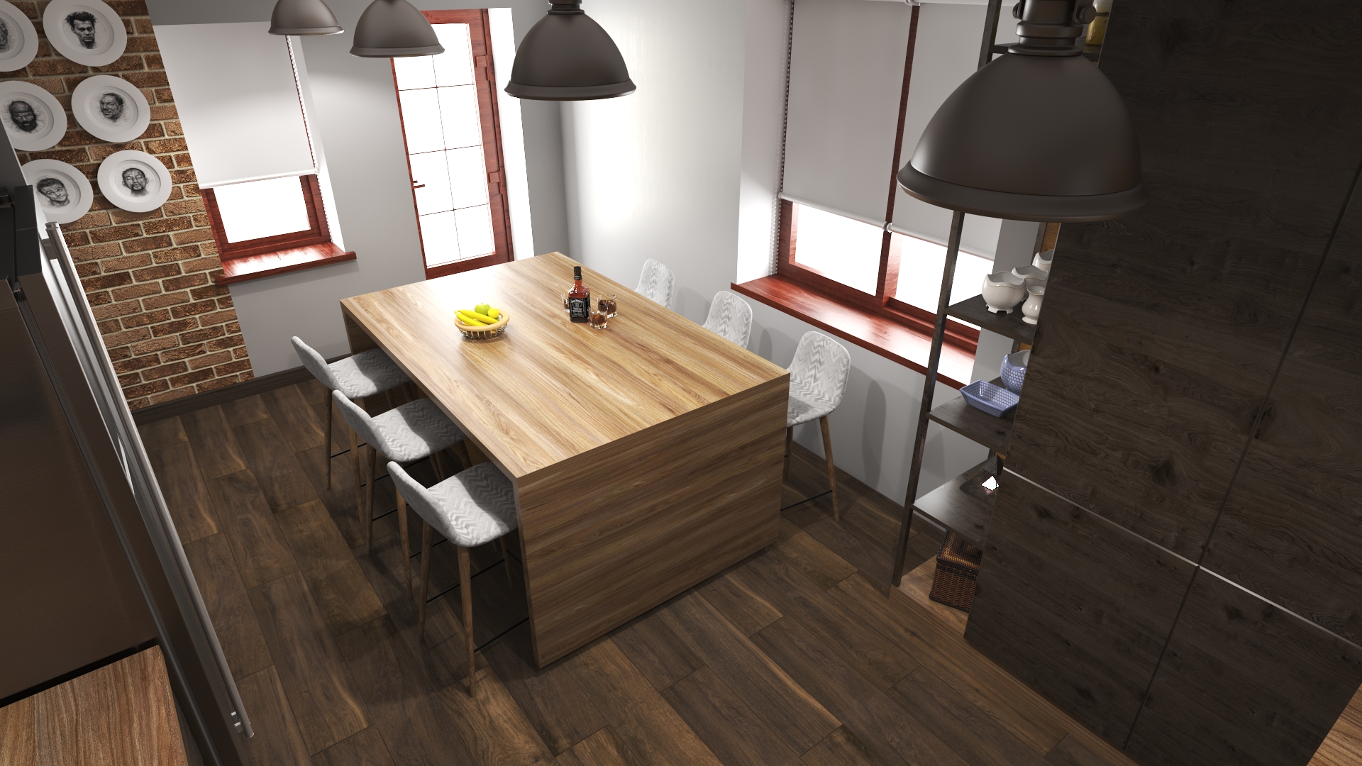 Kitchen – loft style – TEP Design